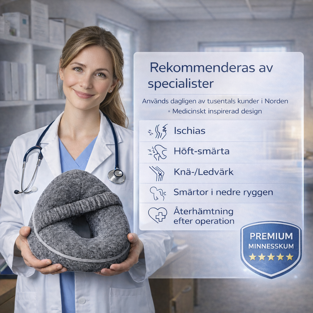 OrthoKudde™ - För rygg- och höftstöd